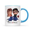 Y2K Couple Personalized Mug, Gift For Him, For Her