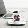 Y2K Couple Personalized Mug, Gift For Him, For Her