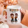 Y2K Fall Season Best Friends Sisters Colorful Pattern Personalized Mug, Gift For Besties Y2K Fall Season Best Friends Sisters Colorful Pattern Personalized Mug, Gift For Besties