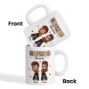 Y2K Fall Season Best Friends Sisters Colorful Pattern Personalized Mug, Gift For Besties Y2K Fall Season Best Friends Sisters Colorful Pattern Personalized Mug, Gift For Besties