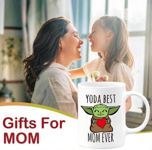 Yoda Best Mom Ever Coffee Mug Funny Gift for Mom from Daughter Son Kids Husband, Mothers Day Birthday Gift Yoda Best Mom Ever Coffee Mug Funny Gift for Mom from Daughter Son Kids Husband, Mothers Day Birthday Gift