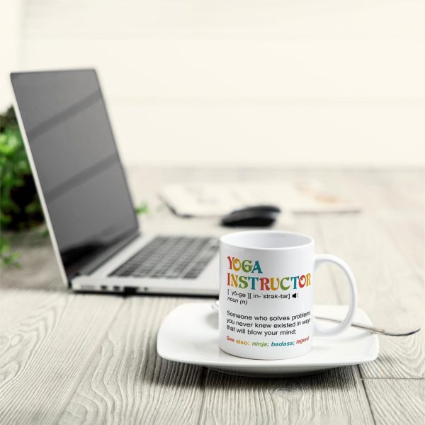 Yoga Instructor - Personalized Mug - Birthday Gift For Yoga Teacher Yoga Instructor - Personalized Mug - Birthday Gift For Yoga Teacher