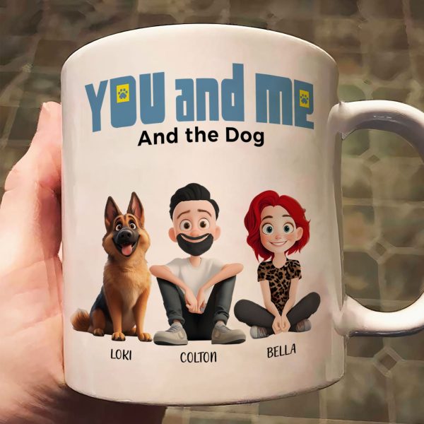 You And Me For Dog Parents - Personalized Mug You And Me For Dog Parents - Personalized Mug