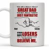 You Are A Really, Really Great Dad, Fist Bump - Personalized Custom Coffee Mug - DAD068_MG You Are A Really, Really Great Dad, Fist Bump - Personalized Custom Coffee Mug - DAD068_MG