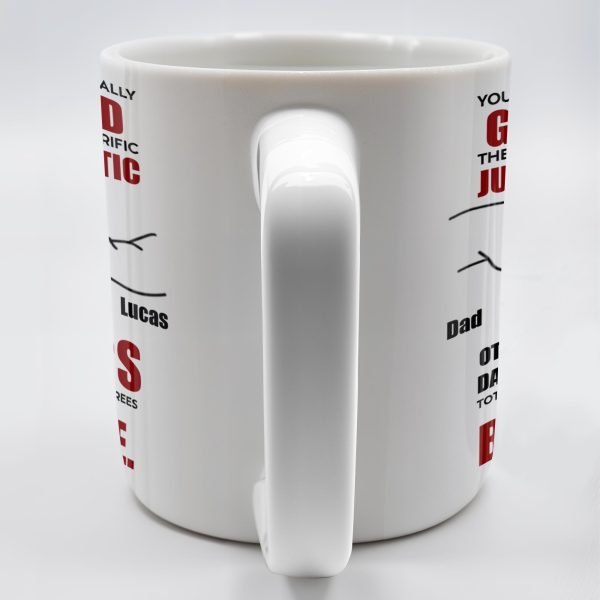 You Are A Really, Really Great Dad, Fist Bump - Personalized Custom Coffee Mug - DAD068_MG You Are A Really, Really Great Dad, Fist Bump - Personalized Custom Coffee Mug - DAD068_MG