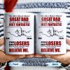 You Are A Really, Really Great Dad, Fist Bump - Personalized Custom Coffee Mug - DAD068_MG You Are A Really, Really Great Dad, Fist Bump - Personalized Custom Coffee Mug - DAD068_MG