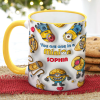 You Are One In A Million - Personalized 3D Inflated Effect Accent Mug - Gift For Yellow Monster Fan HH01 You Are One In A Million - Personalized 3D Inflated Effect Accent Mug - Gift For Yellow Monster Fan HH01