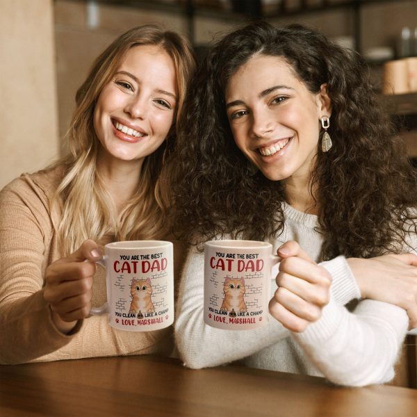 You Are The Best Cat Dad - Personalized Mug You Are The Best Cat Dad - Personalized Mug