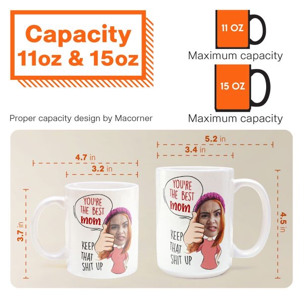 You Are The Best Mom - Personalized Photo Mug You Are The Best Mom - Personalized Photo Mug