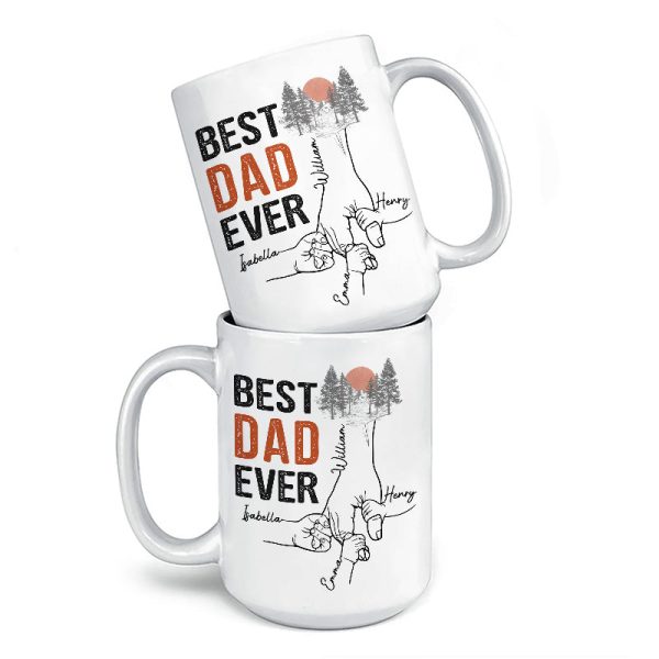 You Are The Best Papa Ever - Family Personalized Custom Mug - Father's Day, Birthday Gift For Dad, Grandpa You Are The Best Papa Ever - Family Personalized Custom Mug - Father's Day, Birthday Gift For Dad, Grandpa