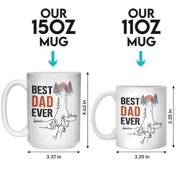 You Are The Best Papa Ever - Family Personalized Custom Mug - Father's Day, Birthday Gift For Dad, Grandpa You Are The Best Papa Ever - Family Personalized Custom Mug - Father's Day, Birthday Gift For Dad, Grandpa