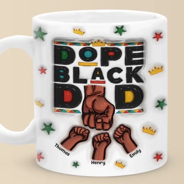 You Are The Best To Our Family - Family Personalized Custom 3D Inflated Effect Printed Mug - Father's Day, Gift For Dad, Grandpa You Are The Best To Our Family - Family Personalized Custom 3D Inflated Effect Printed Mug - Father's Day, Gift For Dad, Grandpa
