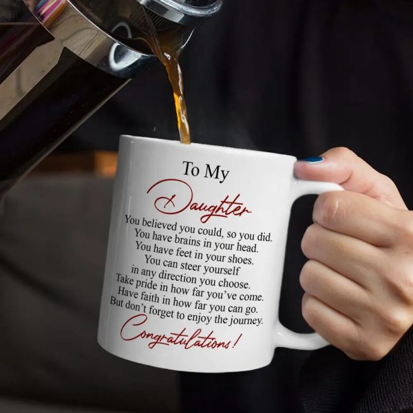 You Believed You Could So You Did - Personalized Mug You Believed You Could So You Did - Personalized Mug
