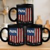 You Embody The Heart Of America - Family Personalized Custom Black Mug - Gift For Dad, Grandpa You Embody The Heart Of America - Family Personalized Custom Black Mug - Gift For Dad, Grandpa