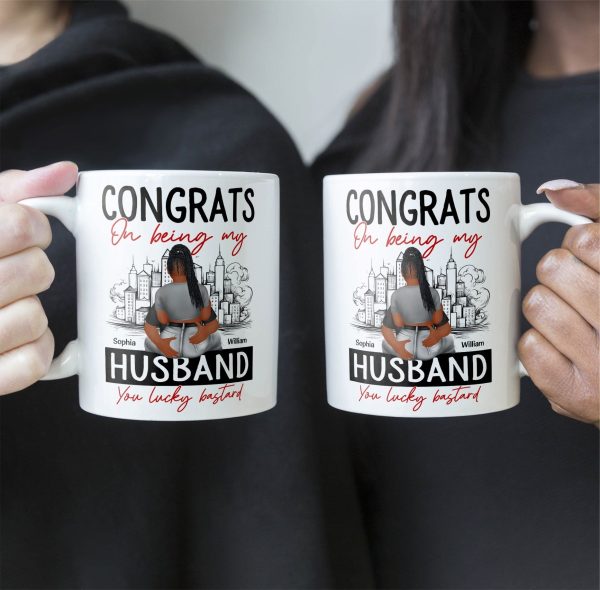 You Lucky Bastard - Personalized Mug You Lucky Bastard - Personalized Mug