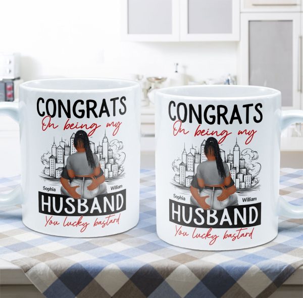 You Lucky Bastard - Personalized Mug You Lucky Bastard - Personalized Mug