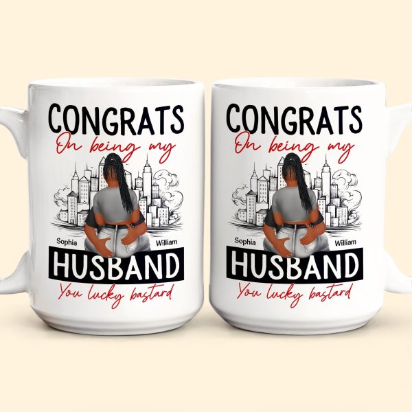 You Lucky Bastard - Personalized Mug You Lucky Bastard - Personalized Mug