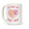 You Make My Heart Saur Coffee Mug You Make My Heart Saur Coffee Mug