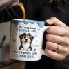 You May Have Adopted Me But I Own You, Dog Design - Personalized Custom Coffee Mug - DOG133_MG You May Have Adopted Me But I Own You, Dog Design - Personalized Custom Coffee Mug - DOG133_MG