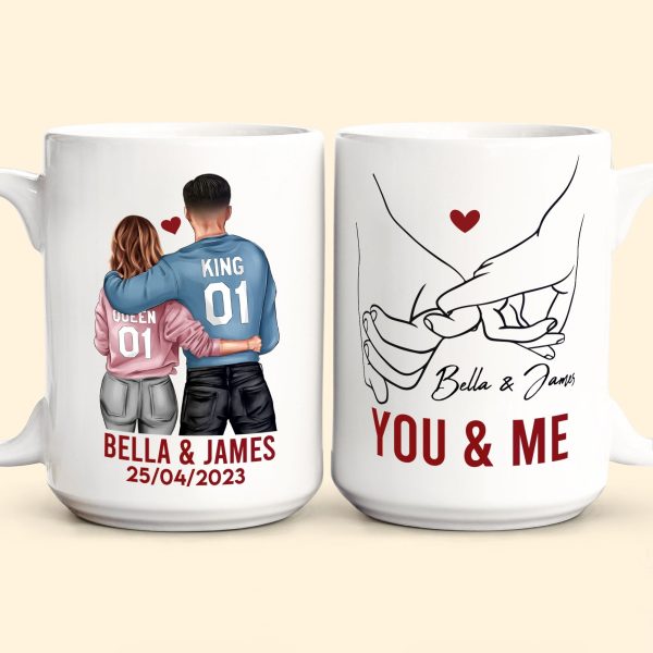 You & Me Always And Forever - Personalized Mug You & Me Always And Forever - Personalized Mug