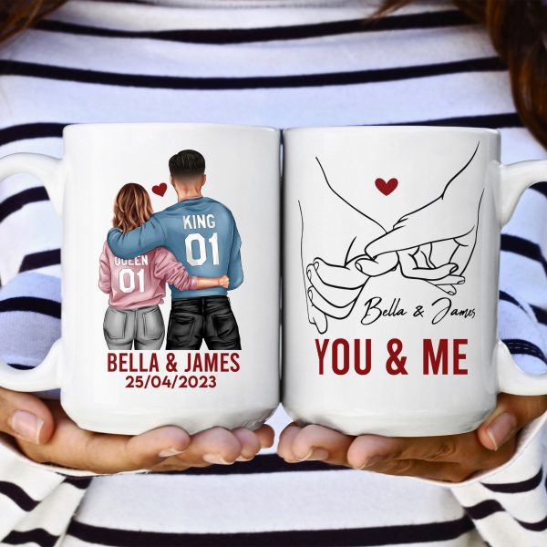 You & Me Always And Forever - Personalized Mug You & Me Always And Forever - Personalized Mug