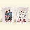 You & Me Always And Forever - Personalized Mug You & Me Always And Forever - Personalized Mug