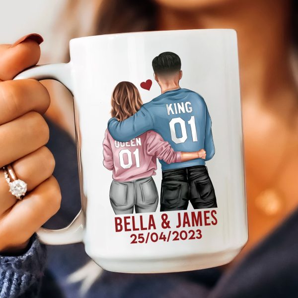 You & Me Always And Forever - Personalized Mug You & Me Always And Forever - Personalized Mug