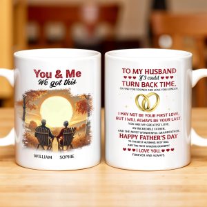 You & Me We Got This, Sunset and Autumn Trees - Personalized Custom Coffee Mug - HSB029_MG