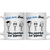 You Squirted Out A Legend - Funny Gift For Dad, Father, Grandpa - Personalized Mug You Squirted Out A Legend - Funny Gift For Dad, Father, Grandpa - Personalized Mug