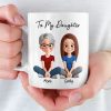 You Warm My World - Personalized Ceramic Mug - Gift For Mom, Mother's Day | GR25 HN02 You Warm My World - Personalized Ceramic Mug - Gift For Mom, Mother's Day | GR25 HN02
