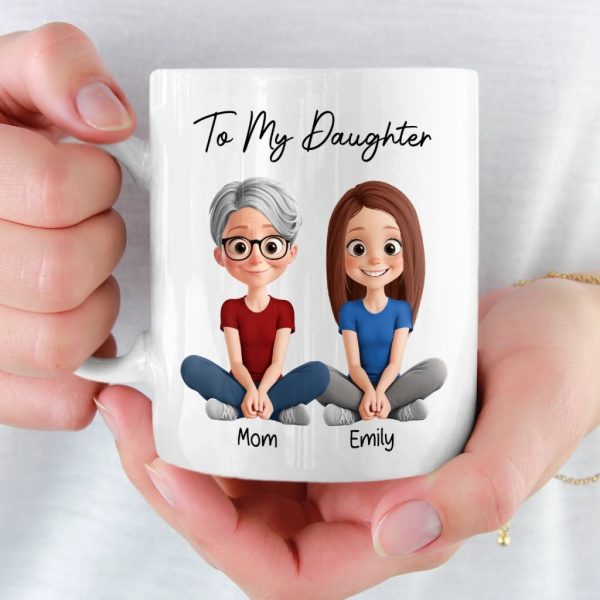 You Warm My World - Personalized Ceramic Mug - Gift For Mom, Mother's Day | GR25 HN02 You Warm My World - Personalized Ceramic Mug - Gift For Mom, Mother's Day | GR25 HN02