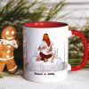 You Were Obviously A Slippery Baby, Gift For Couple, Personalzied Accent Mug, Christmas Gift You Were Obviously A Slippery Baby, Gift For Couple, Personalzied Accent Mug, Christmas Gift