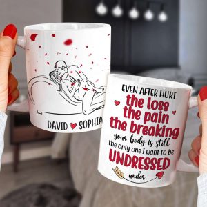 Your Body Is Still The Only One I Want To Be Undressed Under Personalized Mug, Couple Gift