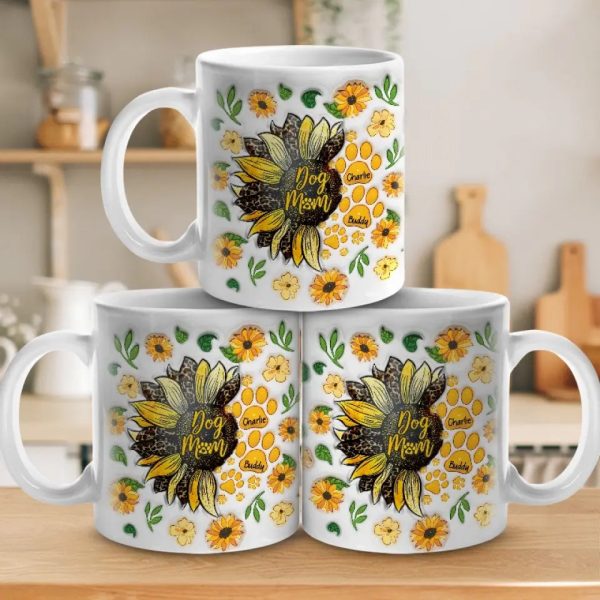 Your Love Shines Bright Like A Sunflower - Dog & Cat Personalized Custom 3D Inflated Effect Printed Mug - Mother's Day, Gift For Pet Owners, Pet Lovers Your Love Shines Bright Like A Sunflower - Dog & Cat Personalized Custom 3D Inflated Effect Printed Mug - Mother's Day, Gift For Pet Owners, Pet Lovers