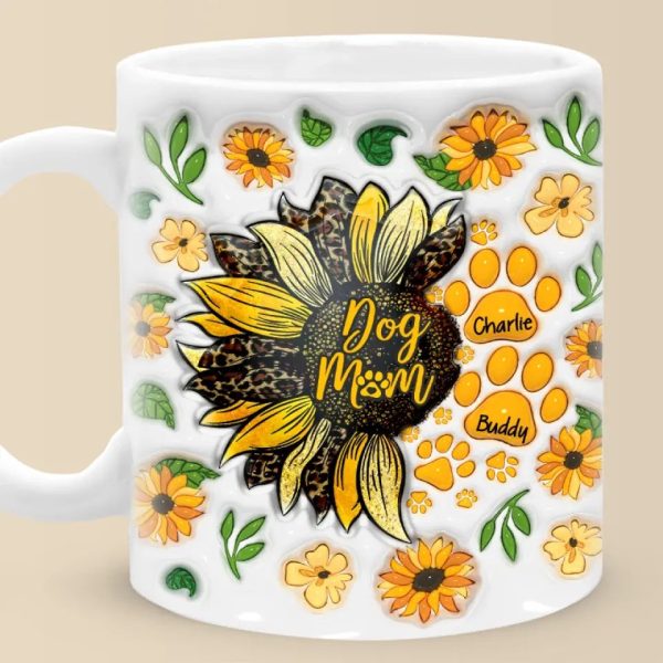 Your Love Shines Bright Like A Sunflower - Dog & Cat Personalized Custom 3D Inflated Effect Printed Mug - Mother's Day, Gift For Pet Owners, Pet Lovers Your Love Shines Bright Like A Sunflower - Dog & Cat Personalized Custom 3D Inflated Effect Printed Mug - Mother's Day, Gift For Pet Owners, Pet Lovers