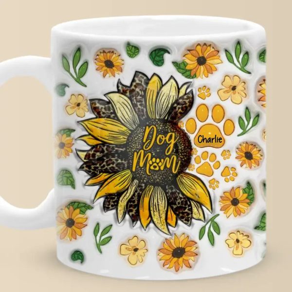 Your Love Shines Bright Like A Sunflower - Dog & Cat Personalized Custom 3D Inflated Effect Printed Mug - Mother's Day, Gift For Pet Owners, Pet Lovers Your Love Shines Bright Like A Sunflower - Dog & Cat Personalized Custom 3D Inflated Effect Printed Mug - Mother's Day, Gift For Pet Owners, Pet Lovers