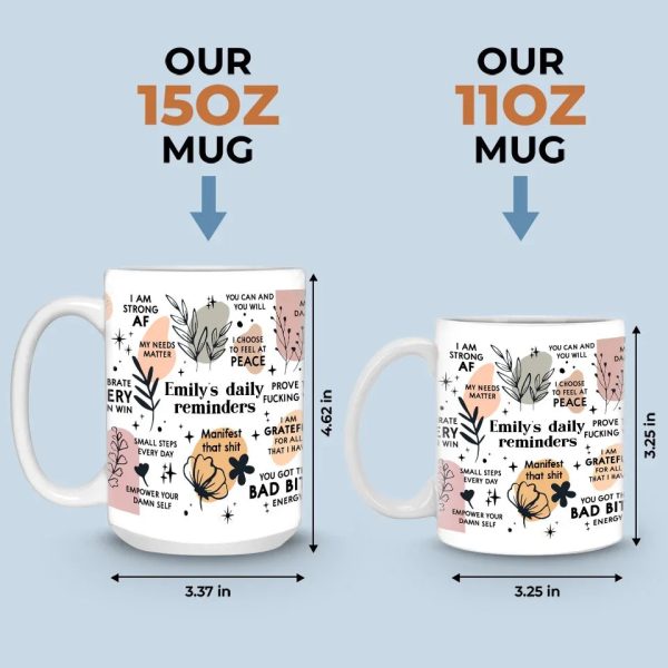 Your Only Limit Is You - Personalized Custom Mug - Birthday Gift, Gift For Yourself Your Only Limit Is You - Personalized Custom Mug - Birthday Gift, Gift For Yourself