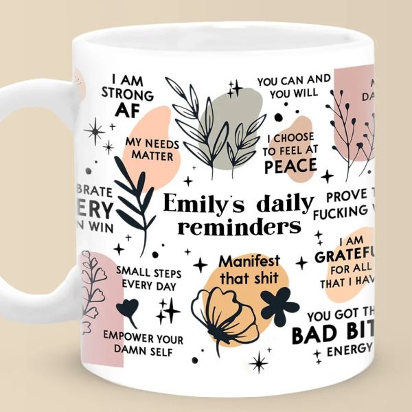 Your Only Limit Is You - Personalized Custom Mug - Birthday Gift, Gift For Yourself Your Only Limit Is You - Personalized Custom Mug - Birthday Gift, Gift For Yourself