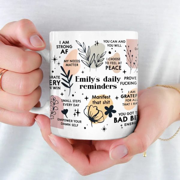Your Only Limit Is You - Personalized Custom Mug - Birthday Gift, Gift For Yourself Your Only Limit Is You - Personalized Custom Mug - Birthday Gift, Gift For Yourself