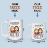 You're Lucky To Have Me - Bestie Personalized Custom Mug - Gift For Best Friends, BFF, Sisters You're Lucky To Have Me - Bestie Personalized Custom Mug - Gift For Best Friends, BFF, Sisters