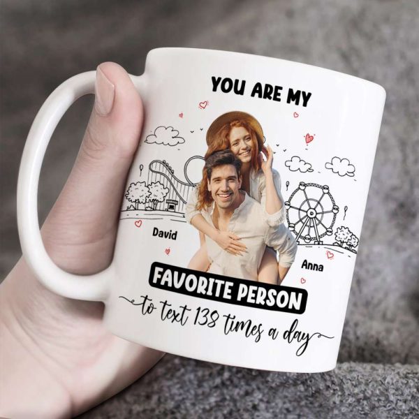 You're My Favorite Person, Personalized Coffee Mug, Best Couple Gifts You're My Favorite Person, Personalized Coffee Mug, Best Couple Gifts