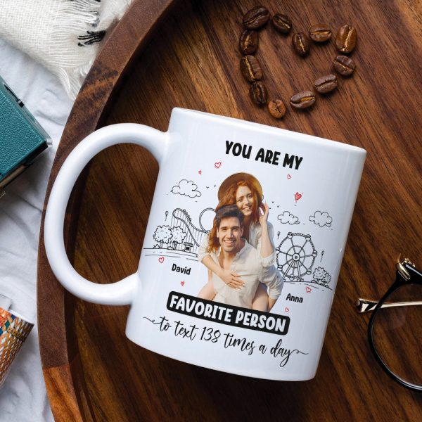 You're My Favorite Person, Personalized Coffee Mug, Best Couple Gifts You're My Favorite Person, Personalized Coffee Mug, Best Couple Gifts