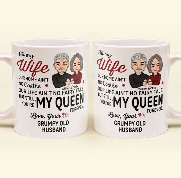 You're My Queen Forever - Personalized Mug You're My Queen Forever - Personalized Mug