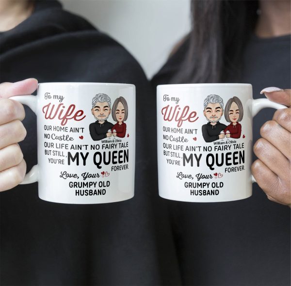 You're My Queen Forever - Personalized Mug You're My Queen Forever - Personalized Mug