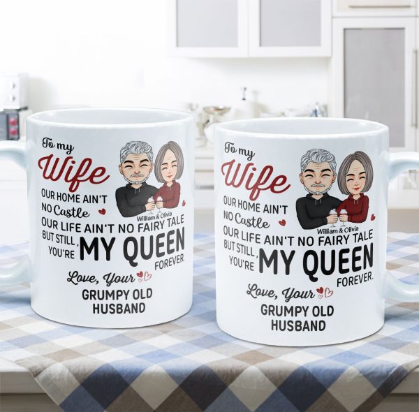 You're My Queen Forever - Personalized Mug You're My Queen Forever - Personalized Mug