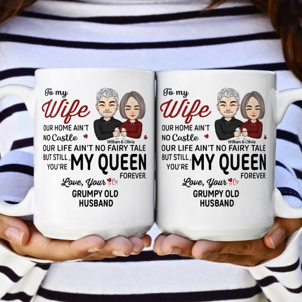 You're My Queen Forever - Personalized Mug You're My Queen Forever - Personalized Mug