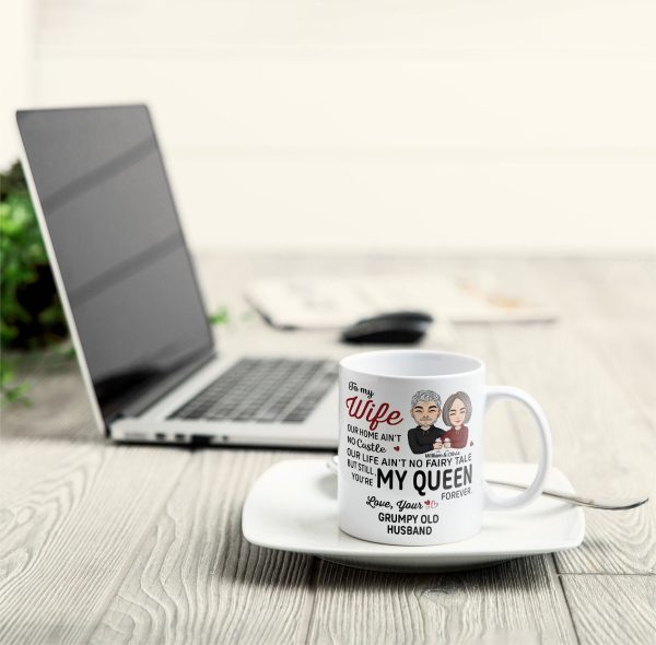 You're My Queen Forever - Personalized Mug You're My Queen Forever - Personalized Mug