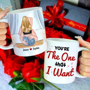 You're The One That I Want, Personalized Tumbler, Gifts For Couple
